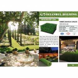 Suni Çim Halılar / 40mm Uranus Green